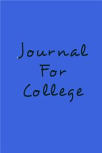 Journal For College