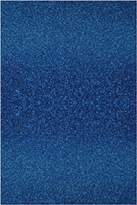 Dark Blue Glitter Journal