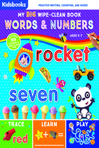 My Big Wipe-Clean Book: Words and Numbers