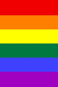 LGBTQ+ Pride Rainbow Flag Sketchbook