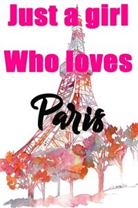 Paris Girl Travel Notebook Journal