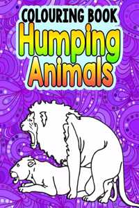 Humping Animals Adult Colouring Book