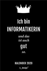 Kalender 2020 für Informatiker / Informatikerin