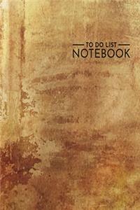To Do List Notebook