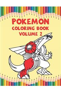 Pokemon Coloring Book Volume 2