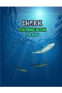 Shark Coloring Book For kids