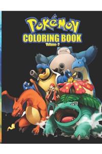 Pokemon Coloring Book Vol 2