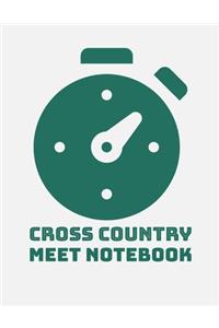 Cross Country Meet Notebook