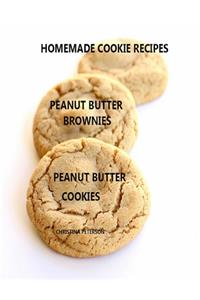 Homemade Cookie Recipes Peanut Butter Brownies Peanut Butter Cookies