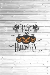 Happy Halloween - Ghosts - Pumkins - Bats Journal