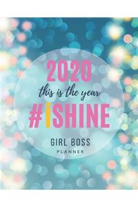 2020 This is the Year I Shine - Girl Boss Planner