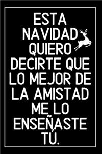 Cuaderno De Navidad Para Amigos O Amigas