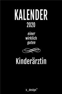 Kalender 2020 für Kinderärzte / Kinderarzt / Kinderärztin
