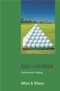GOLF Log book