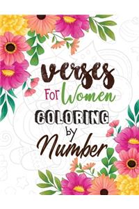 Verses for Women Coloring by Number