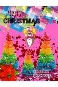 Merry Christmas coloring notebook