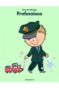 Livre de coloriage Professions 1