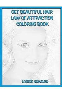 'Get Beautiful Hair' Law of Attraction Coloring Book