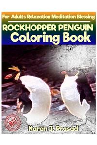 ROCKHOPPER PENGUIN Coloring book for Adults Relaxation Meditation Blessing