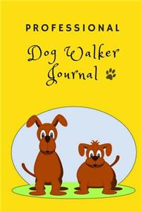 Professional Dog Walker Journal