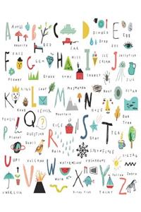 Draw and Write Journal - Alphabet - Creative Kids Volume 1.
