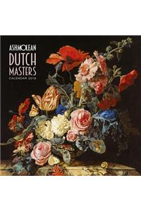 Ashmolean Museum - Dutch Masters Wall Calendar 2019 (Art Calendar)