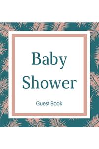 Guest book for baby shower guest book (Hardcover)