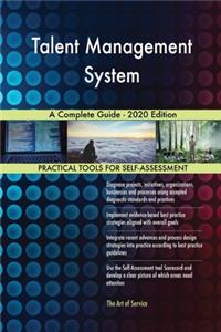 Talent Management System A Complete Guide - 2020 Edition
