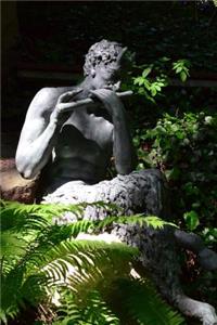 Pan Statue in the Woods Journal