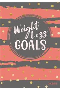 Weight Loss Goals Journal