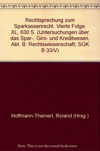 Rechtsprechung Zum Sparkassenrecht