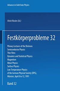 Advances in Solid State Physics / Festkoerperprobleme