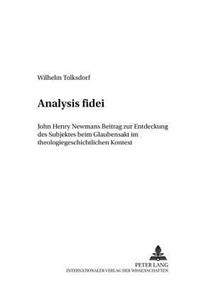 Analysis Fidei