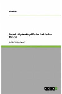 Die wichtigsten Begriffe der Praktischen Stilistik