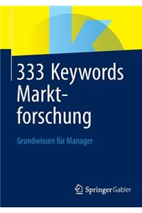 333 Keywords Marktforschung