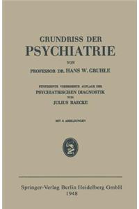 Grundriss Der Psychiatrie