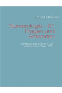 Numerologie - 61 Fragen und Antworten