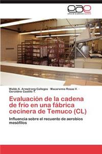 Evaluación de la cadena de frío en una fábrica cecinera de Temuco (CL)