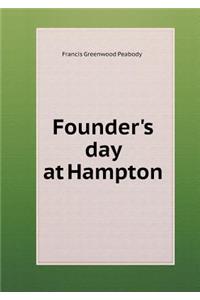 Founder's day at Hampton