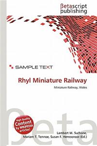 Rhyl Miniature Railway