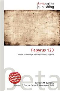 Papyrus 123