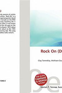 Rock on (David Essex Song)
