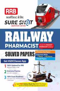 RAILWAY PHARMACIST (RRB PHARMACIST) FULLY COLOURED MCQ BOOK WITH ANSWER KEY (Sure Shot Question Bank)-2024
