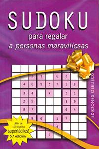 Sudoku - Para Regalar a Personas Maravillosas