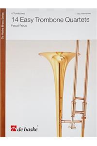 14 EASY TROMBONE QUARTETS