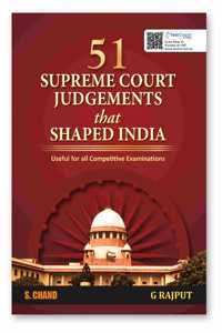 51 Supreme Court Judgements that Shaped India (In English) | Law Supreme Court of India | Important Landmark Judgement Book | for all Competitive Exams UPSC IAS Civil Services Exam Prelim & Main 2025