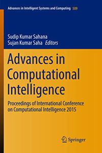 Advances in Computational Intelligence