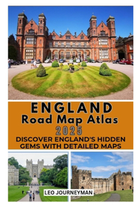 England Road Map Atlas 2025