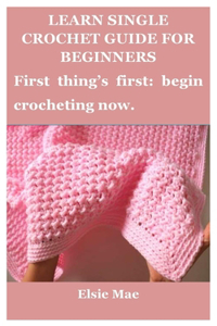 Learn Single Crochet Guide for Beginners