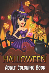 The Big Halloween Coloring Book for Adults